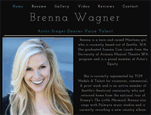 Tablet Screenshot of brennawagner.com